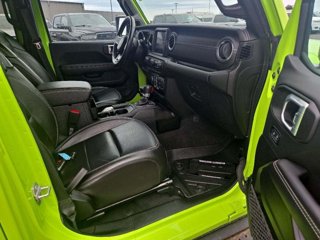 Used 2021 Green Jeep Unlimited Sahara High Altitude 4xe image 24