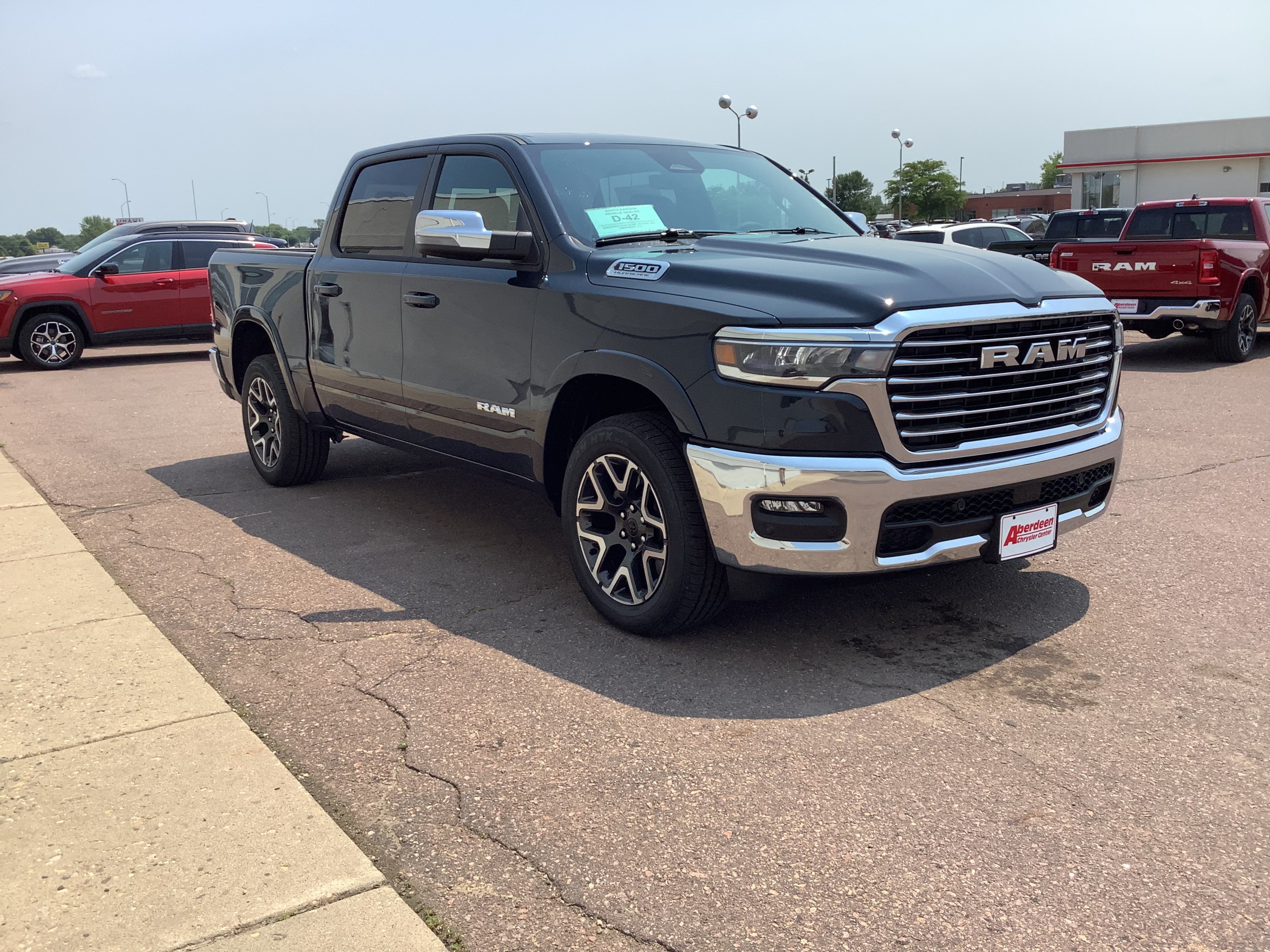 New 2026 Forged Blue Metallic Exterior Paint RAM Laramie image 4