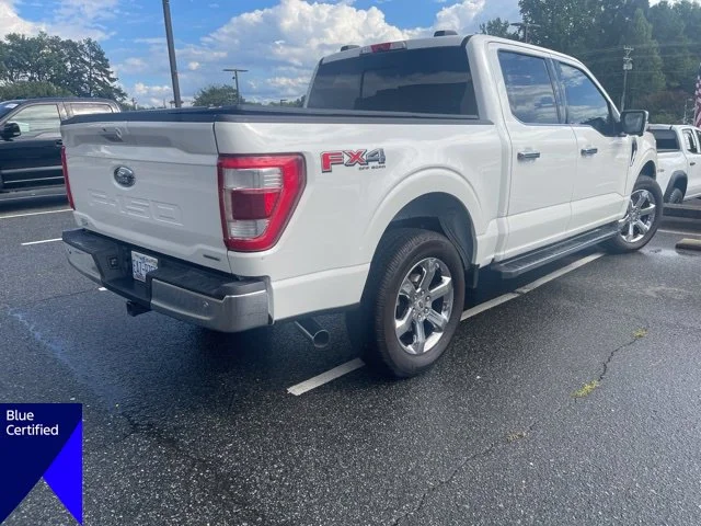 Used 2021 White Ford Lariat image 5