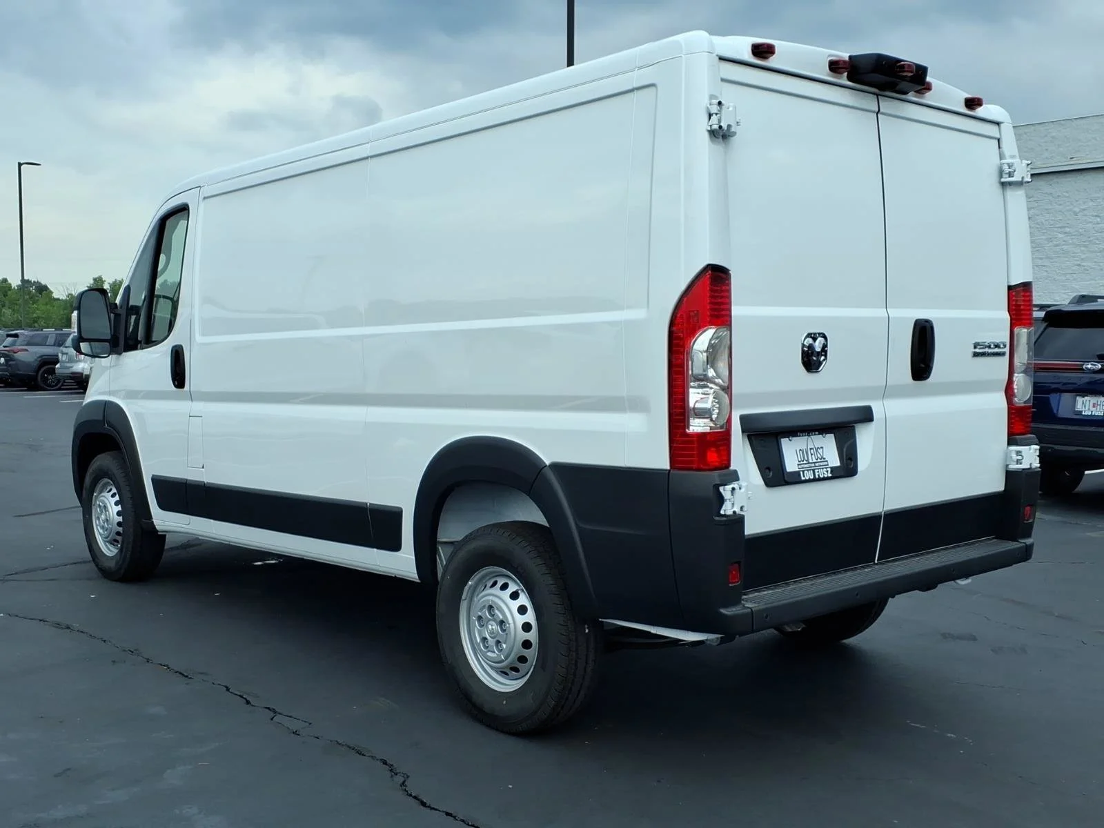 New 2026 Bright White Clear-Coat Exterior Paint RAM Low Roof image 4