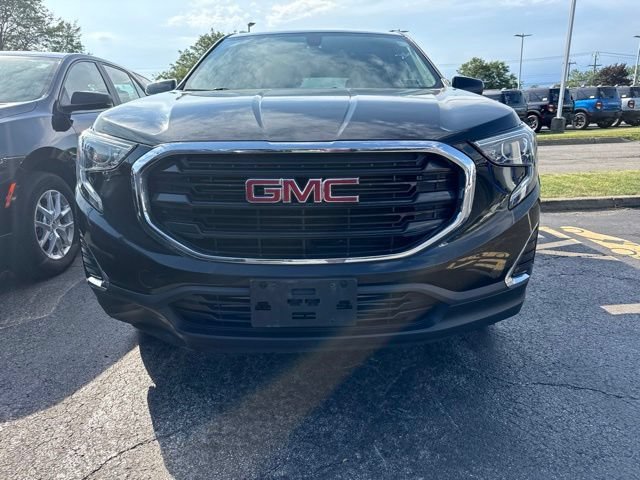 Used 2019 EBONY TWILIGHT METALLIC GMC SLE image 6