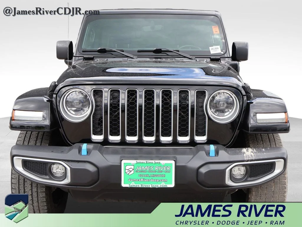 Used 2023 Black Jeep Sahara 4xe image 7