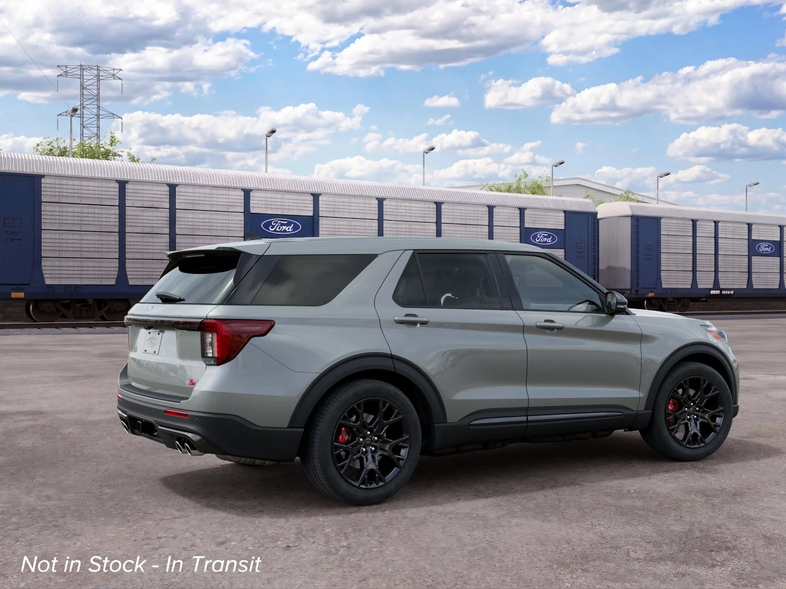 New 2027 Avalanche Gray Ford ST image 6