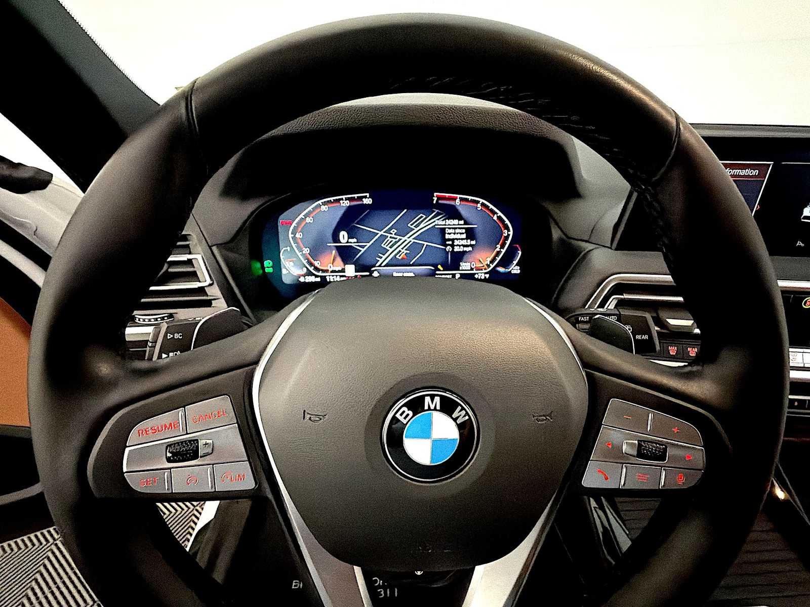 Certified Used 2024 Mineral White Metallic BMW xDrive30i image 13