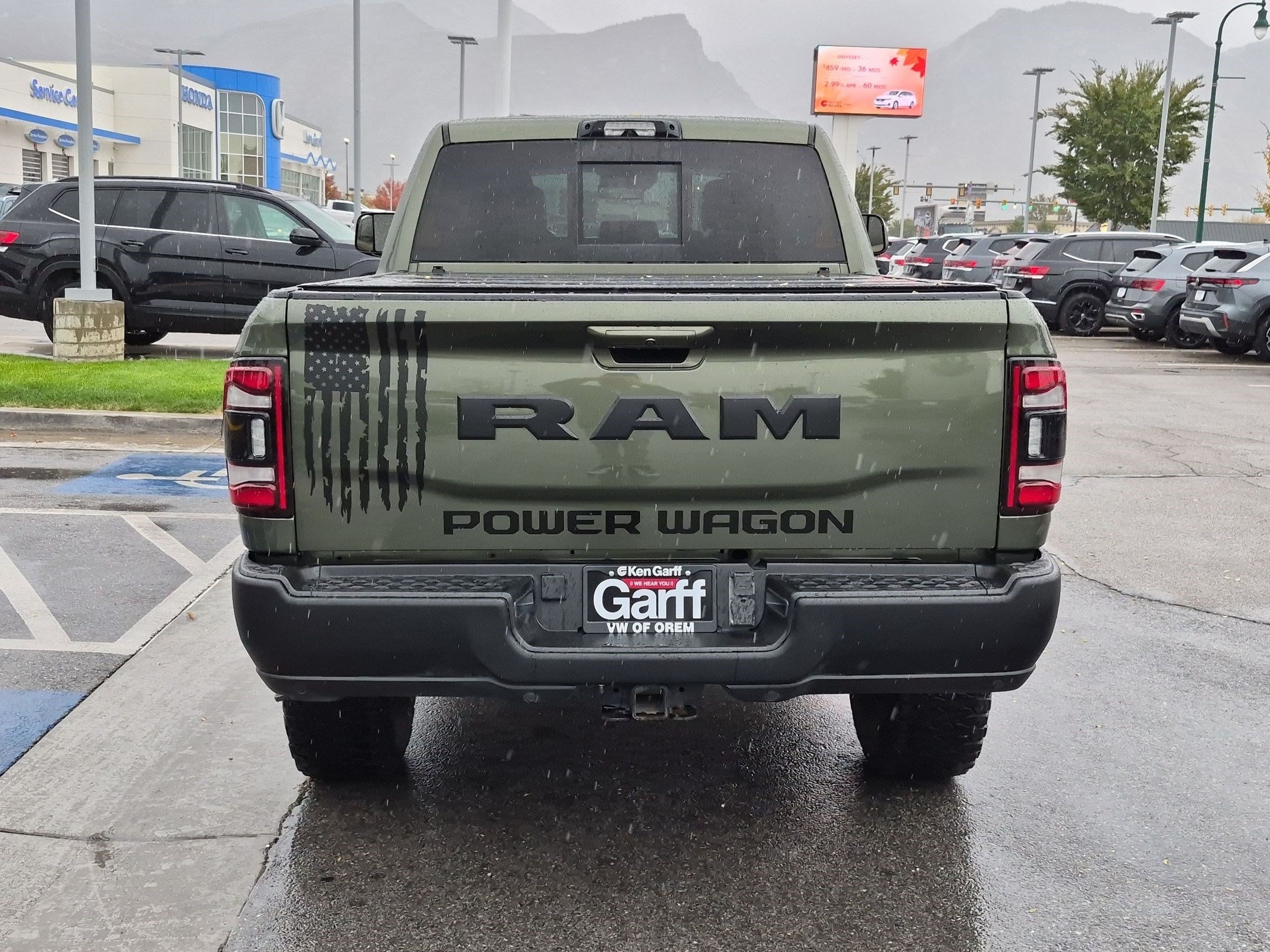 Used 2022 Olive Green Pearlcoat Ram Power Wagon image 4