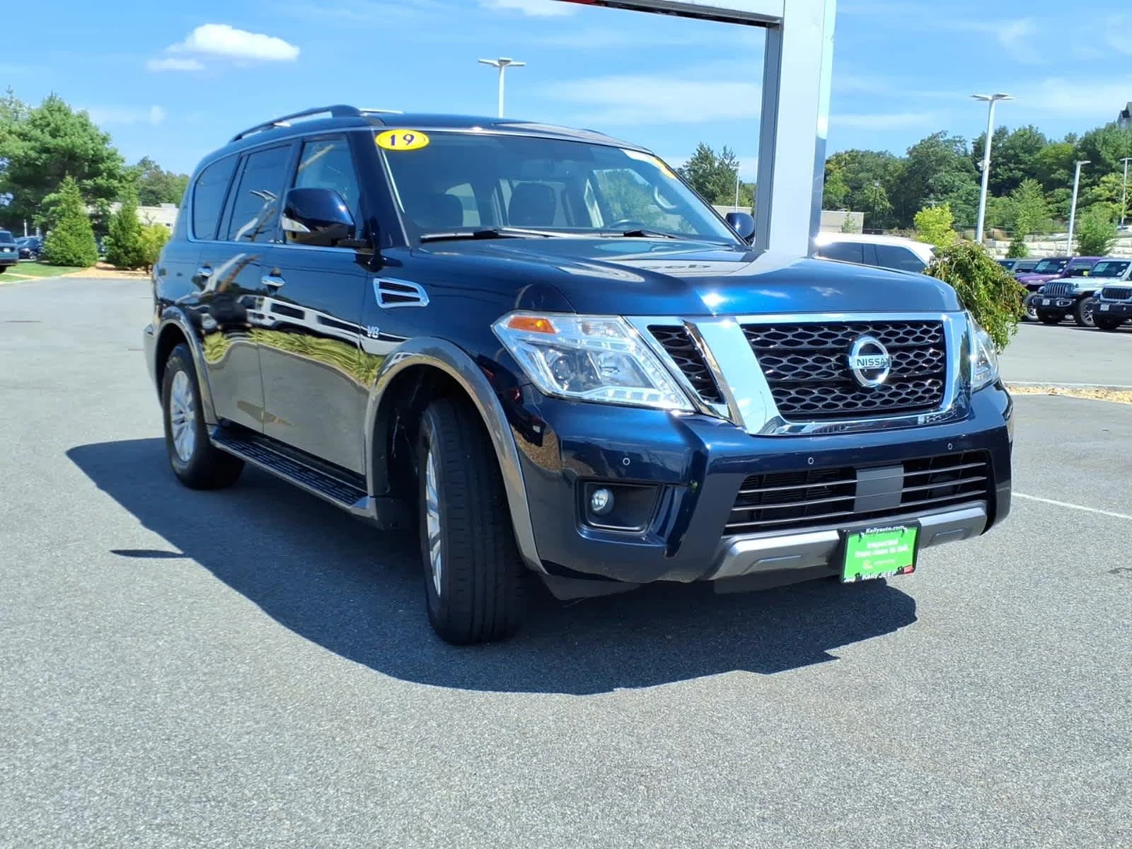 Used 2019 Hermosa Blue Pearl Nissan SV image 5