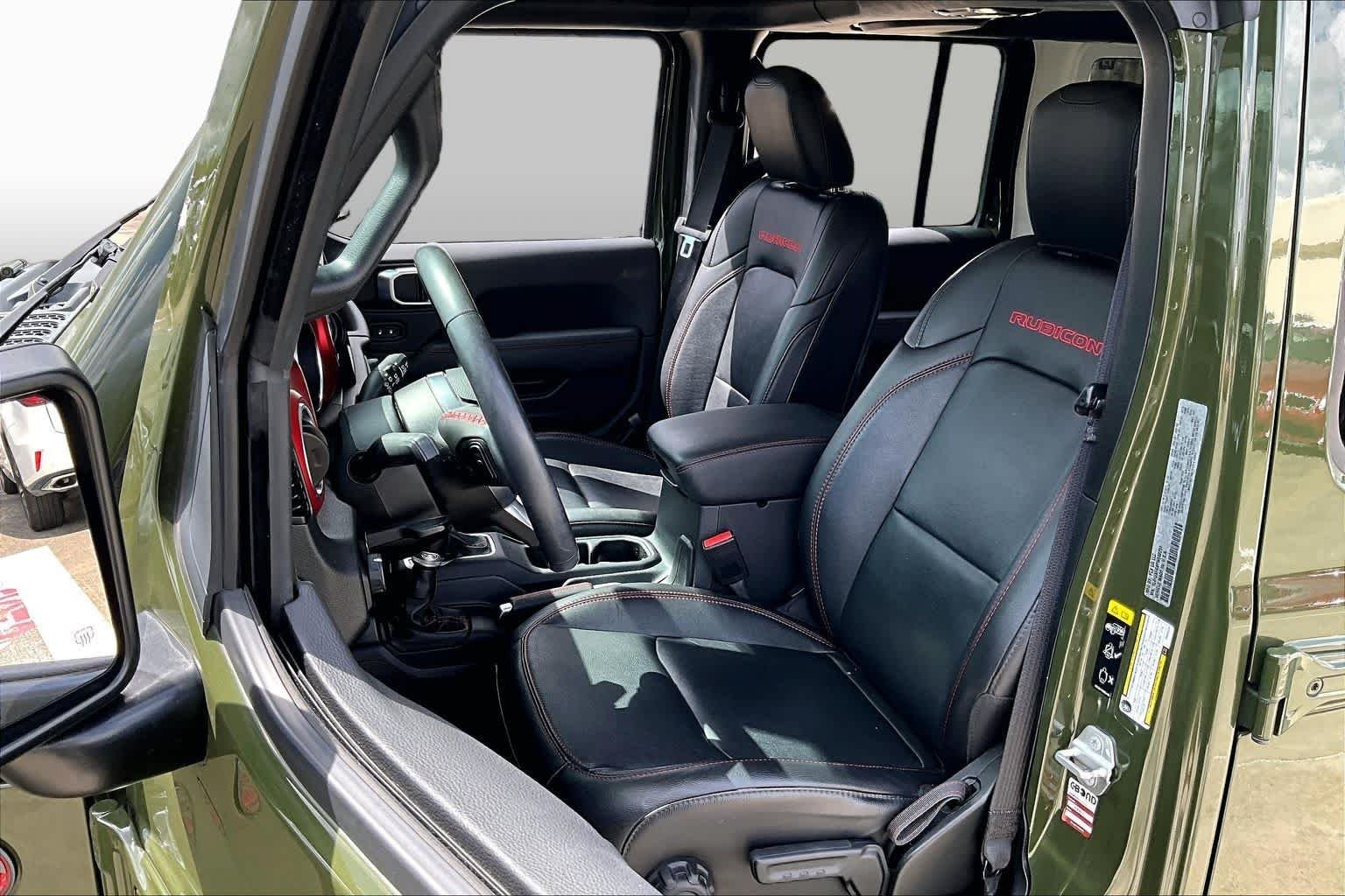 Used 2023 Sarge Green Clearcoat Jeep Rubicon image 7