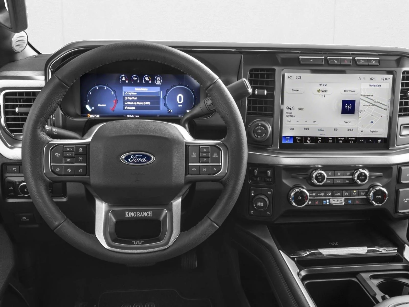 New 2027 Star White Metallic Tri-Coat Ford King Ranch image 4