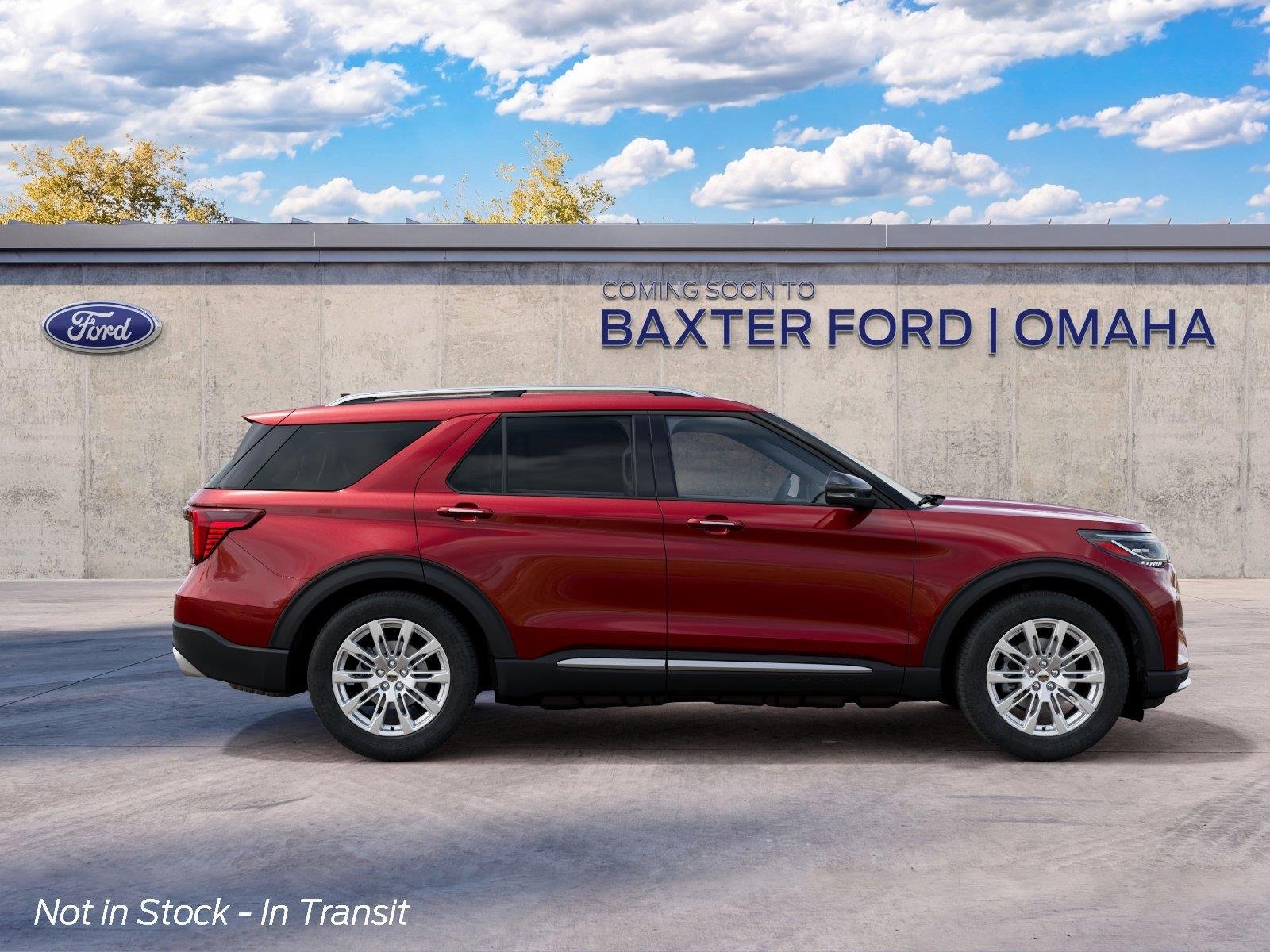 New 2027 Ruby Red Metallic Tinted Clearcoat Ford Platinum image 22