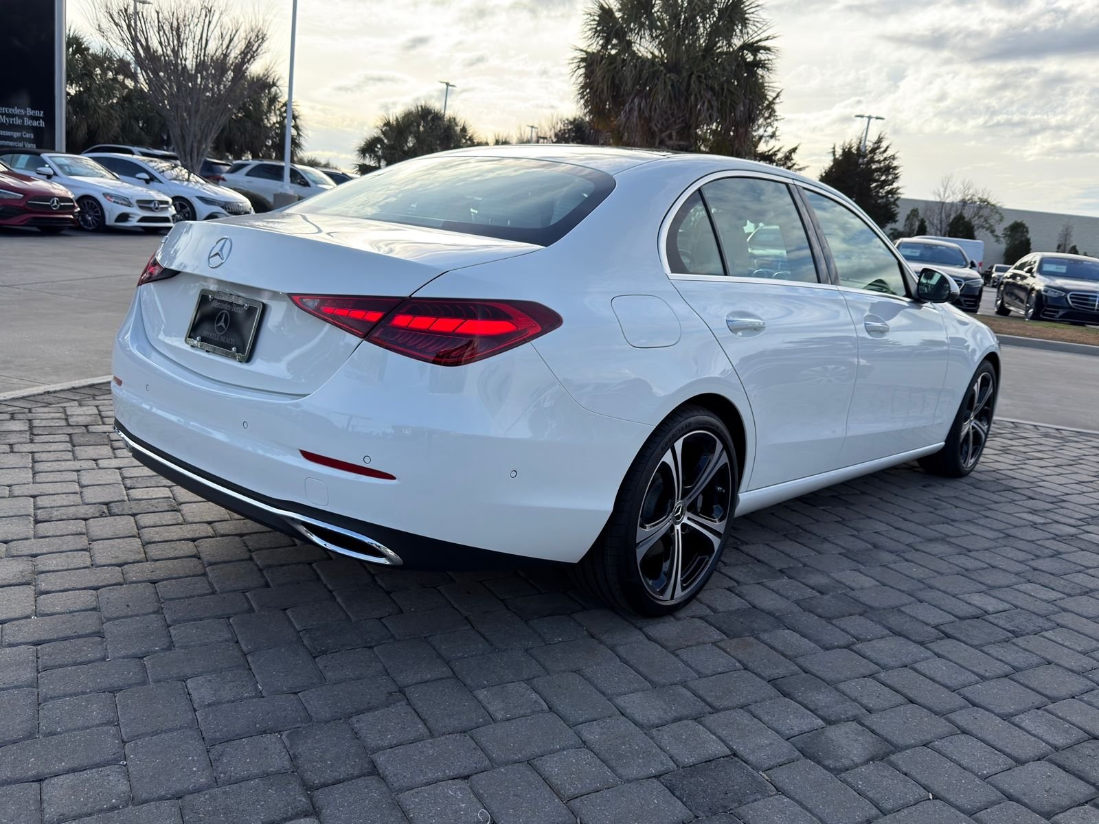 New 2026 Polar White Mercedes-Benz C 300 image 9