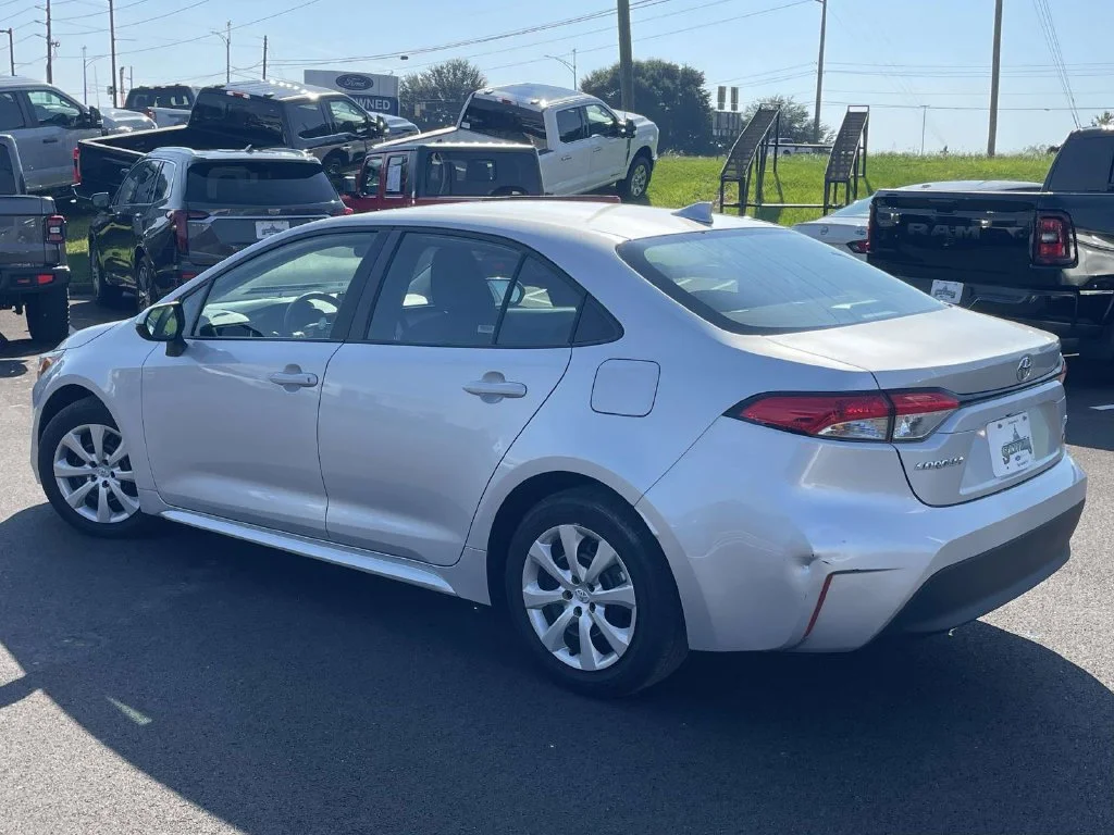Certified Used 2025 Silver Toyota LE image 5