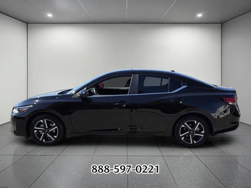 Used 2024 Super Black NISSAN SV image 2