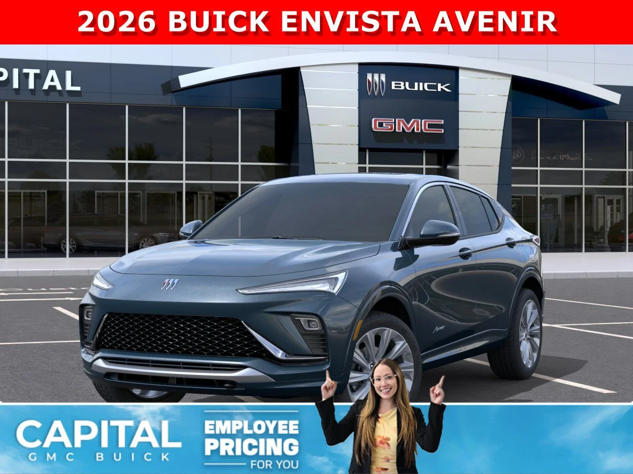 New 2026 OCEAN BLUE METALLIC Buick Avenir image 1