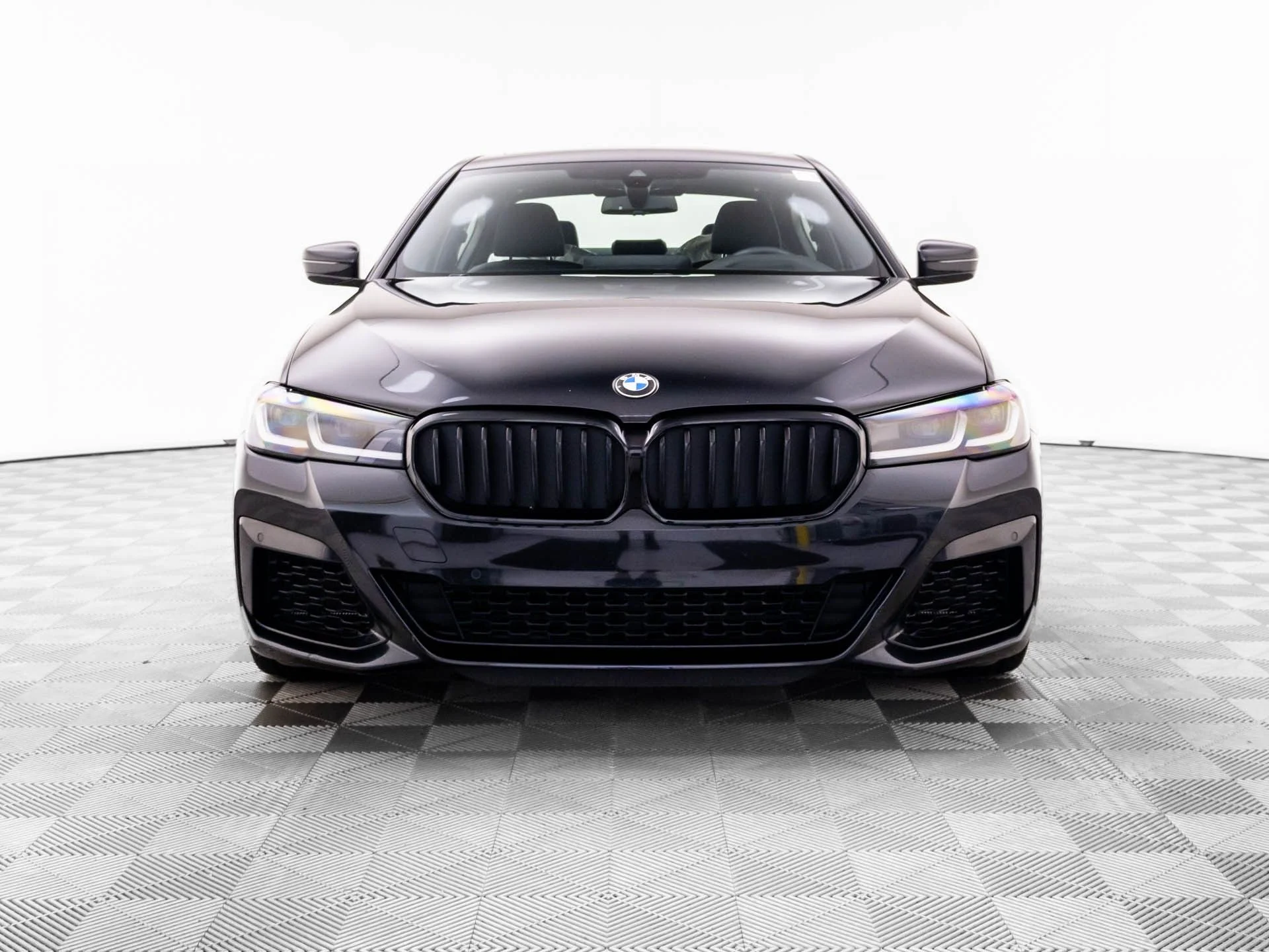 Certified Used 2023 Black BMW M550i xDrive image 9