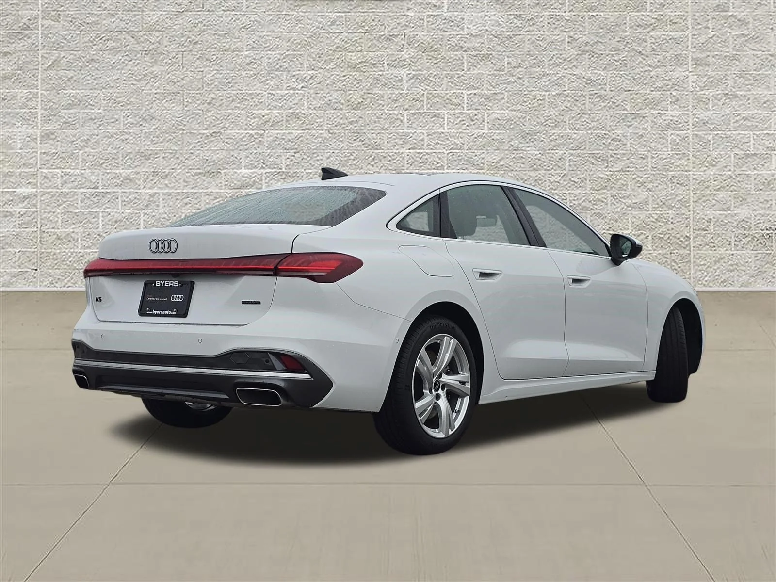Certified Used 2025 Glacier White Metallic Audi Premium image 7