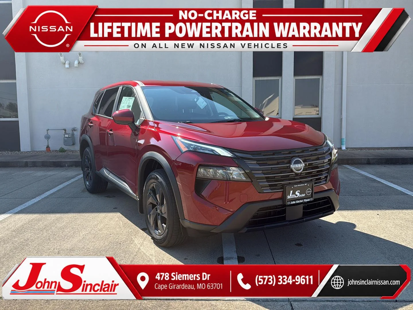 New 2026 Scarlet Ember Tintcoat Nissan SV image 1