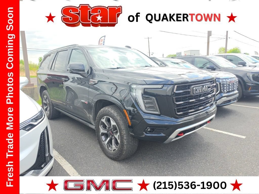 Onyx Black 2025 GMC Yukon SUV / Crossover Four-Wheel Drive