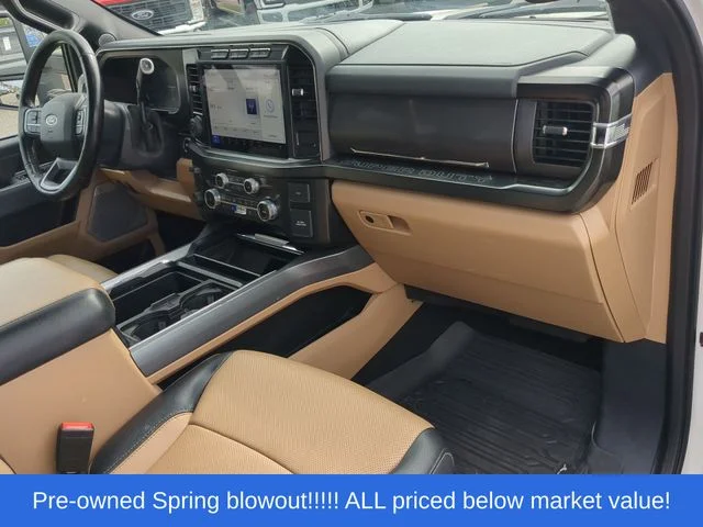 Used 2023 White Ford Lariat image 52
