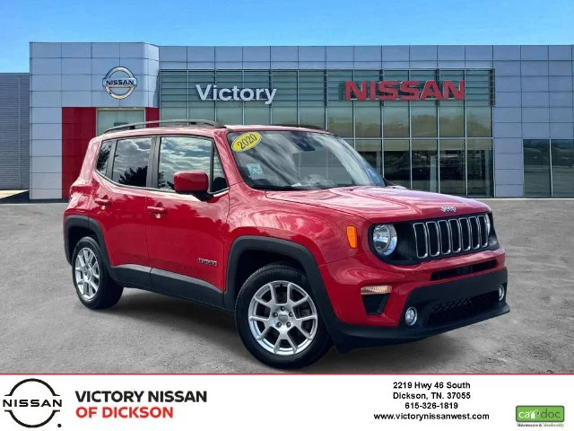 Used 2020 Red Jeep Latitude image 1