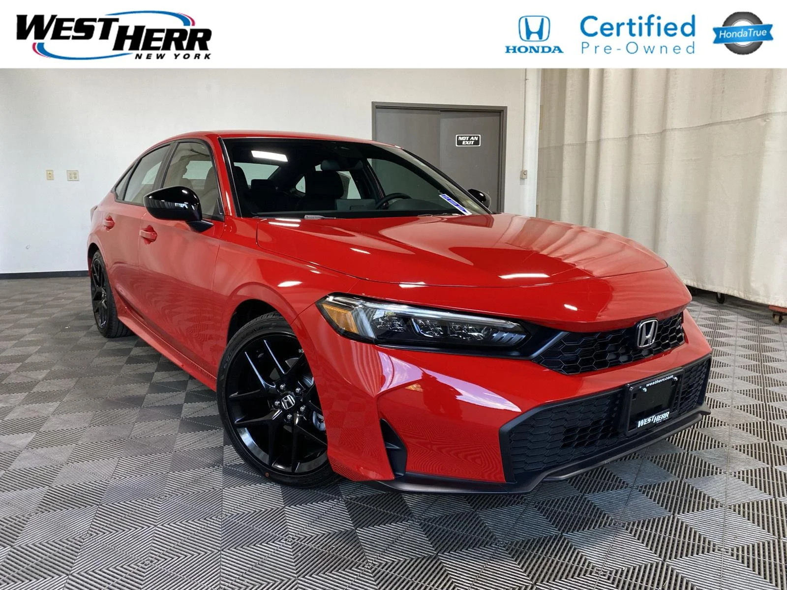 Certified Used 2026 Rallye Red Honda Sport image 1