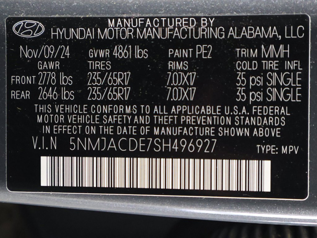 Certified Used 2025 Gray Hyundai SE image 39