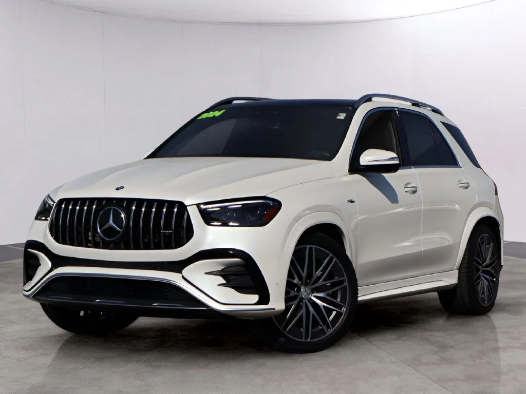 Used 2024 MANUFAKTUR Diamond White Metallic Mercedes-Benz GLE 53 AMG® image 1
