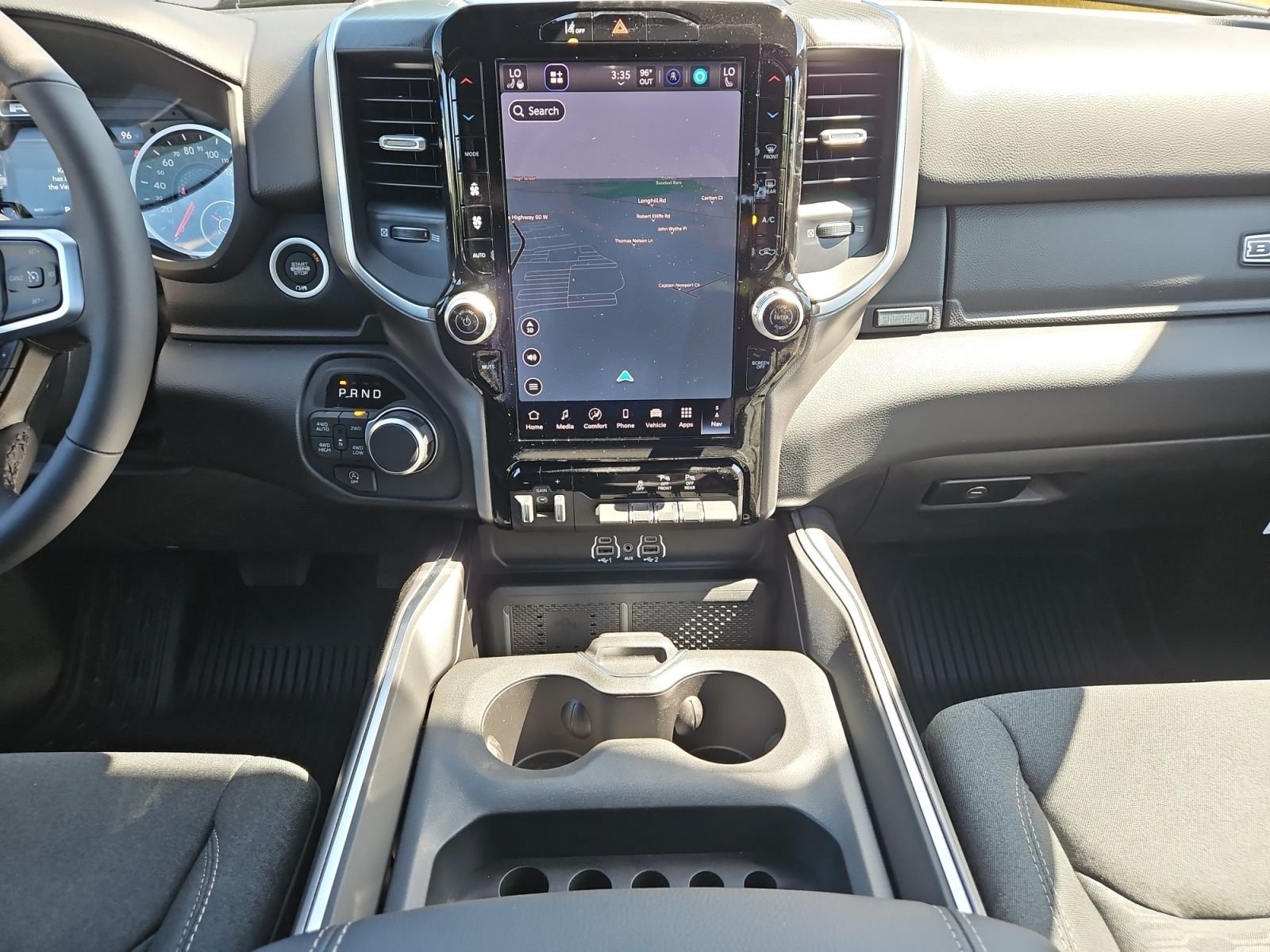 New 2026 Diamond Black Crystal Pearl-Coat Exterior Paint RAM Big Horn/Lone Star image 11