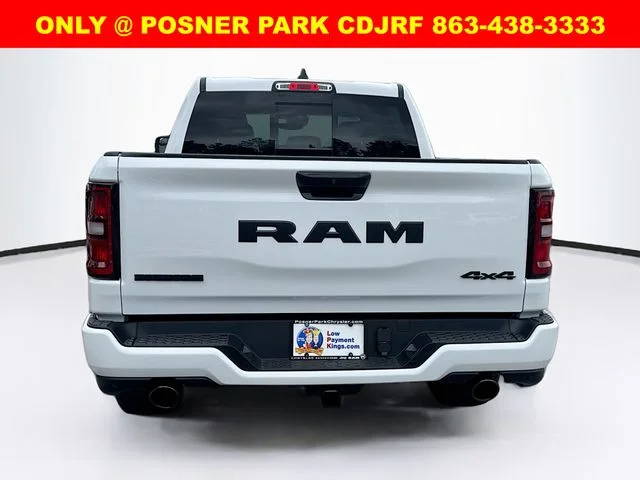 New 2026 Bright White Clear-Coat Exterior Paint RAM BIG HORN image 6