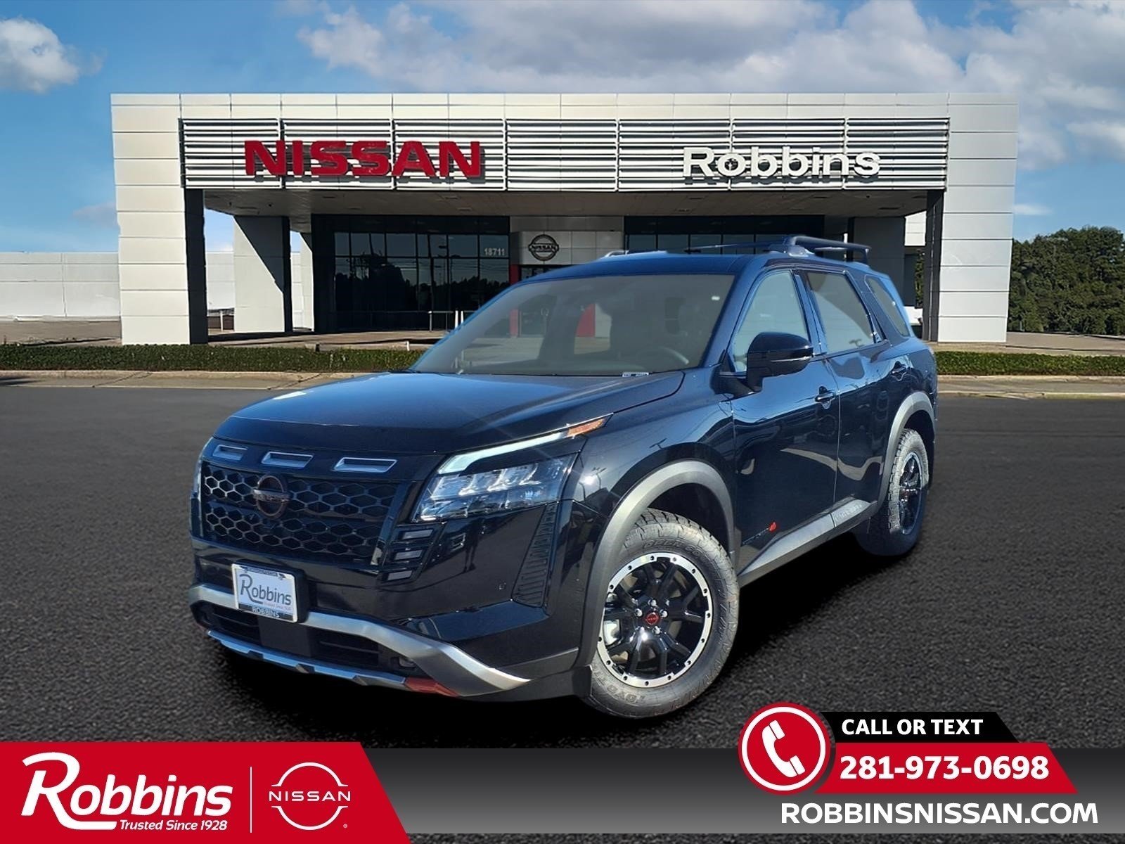 2026 Nissan Pathfinder Rock Creek® Black at Robbins Nissan