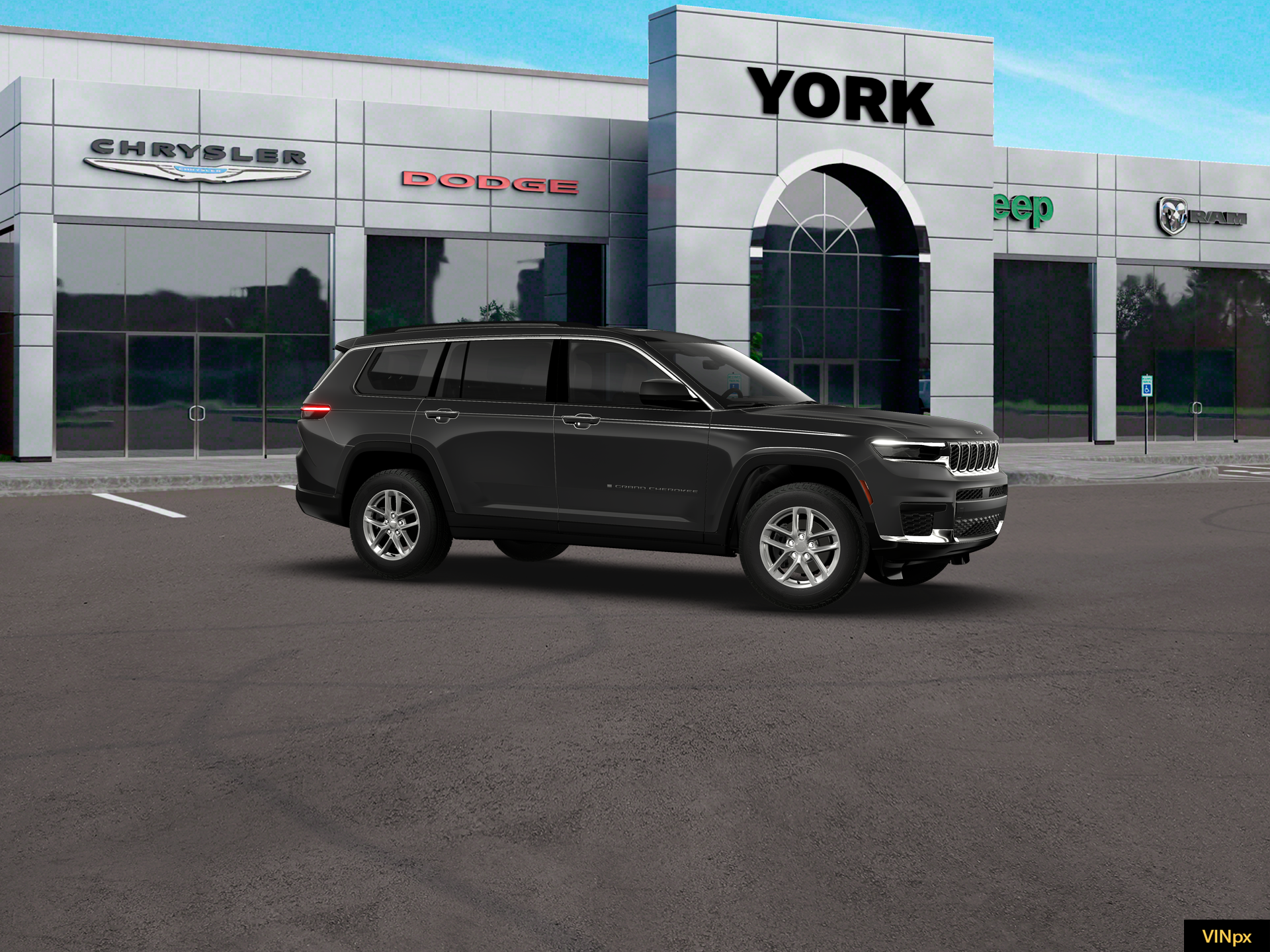 New 2026 Baltic Gray Metallic Clear-Coat Exterior Paint Jeep Laredo X image 22