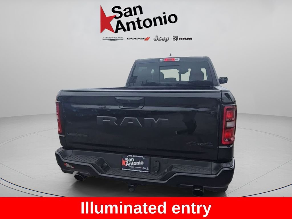 New 2026 Diamond Black Crystal Pearl-Coat Exterior Paint RAM Big Horn/Lone Star image 14