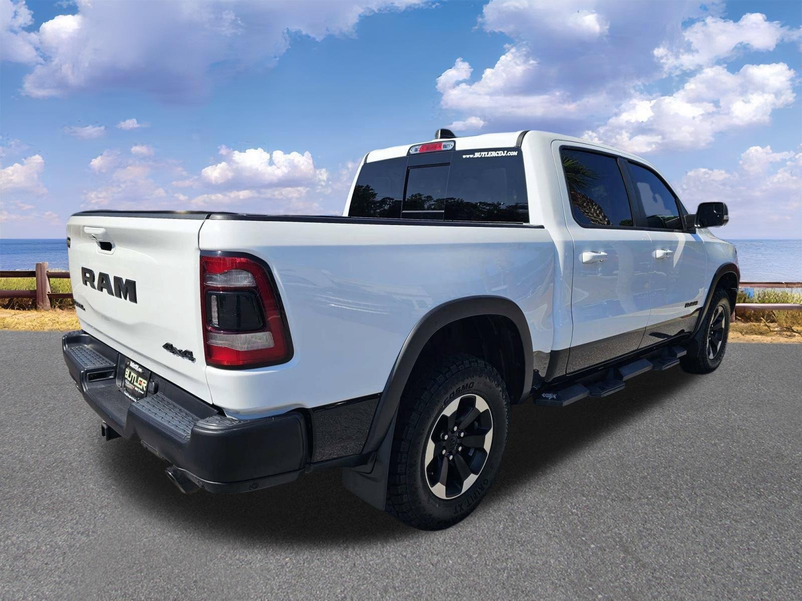 Used 2021 Bright White Clearcoat Ram Rebel image 7