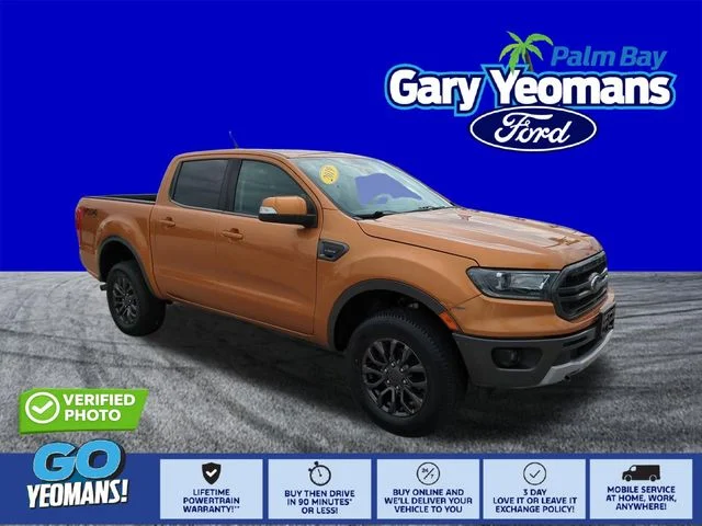 Certified Used 2019 Saber Metallic Ford Lariat image 1