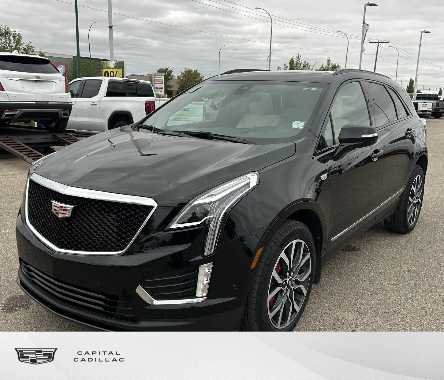 Certified Used 2025 STELLAR BLACK Cadillac AWD Sport image 1