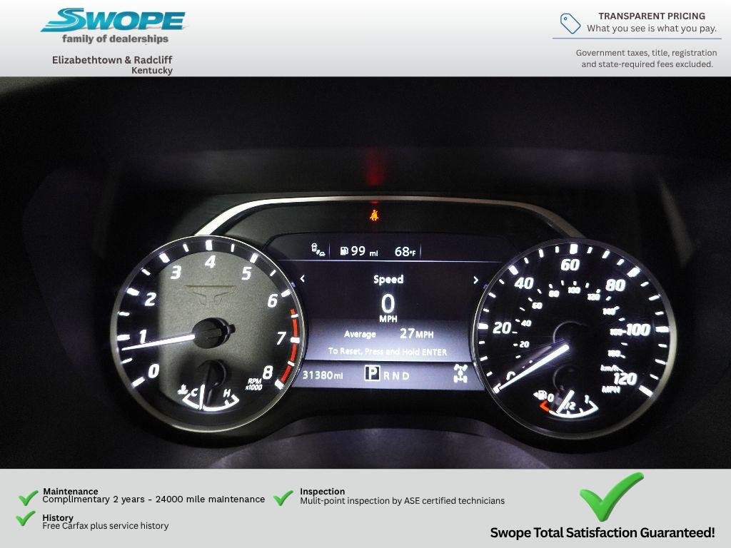 Used 2023 Red Alert Nissan SV image 18