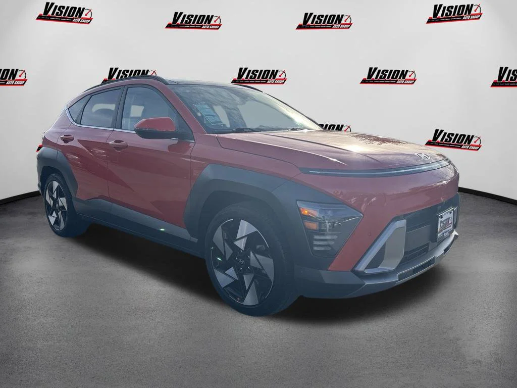 Certified Used 2024 Orange Hyundai Limited image 3