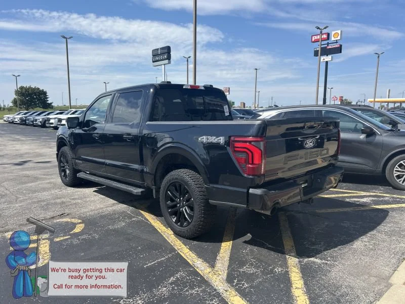 Used 2024 Black Metallic Ford Lariat image 3
