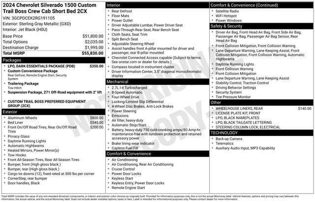 2024 Chevrolet Silverado 1500 Custom - Photo 37