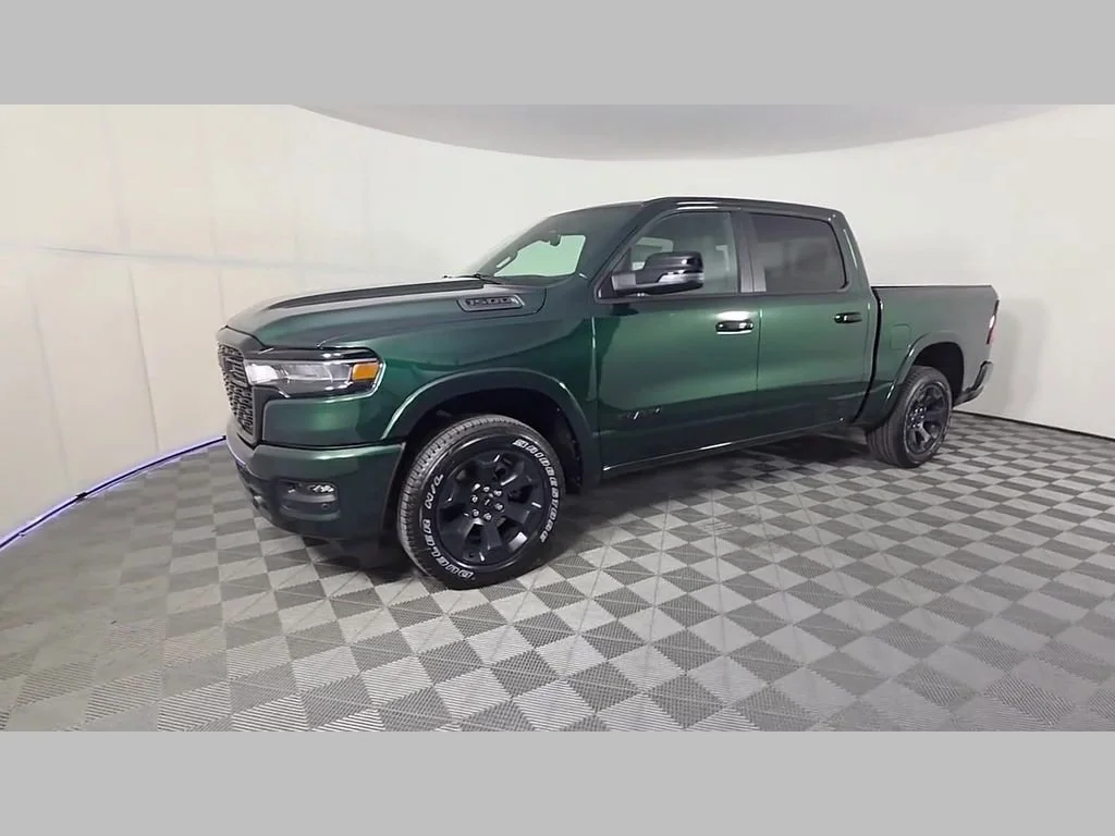 New 2026 Serrano-Green Metallic Exterior Paint RAM Big Horn image 37