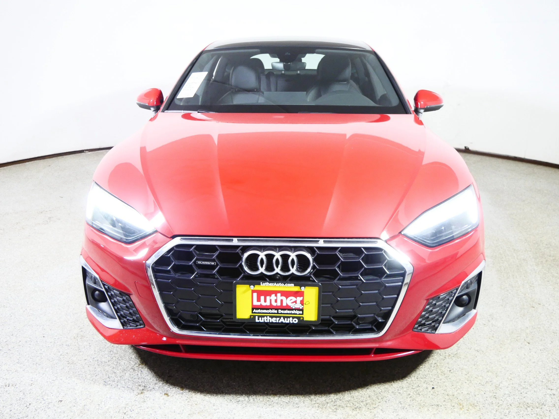 Used 2024 Progressive Red Metallic Audi S line Premium Plus image 2