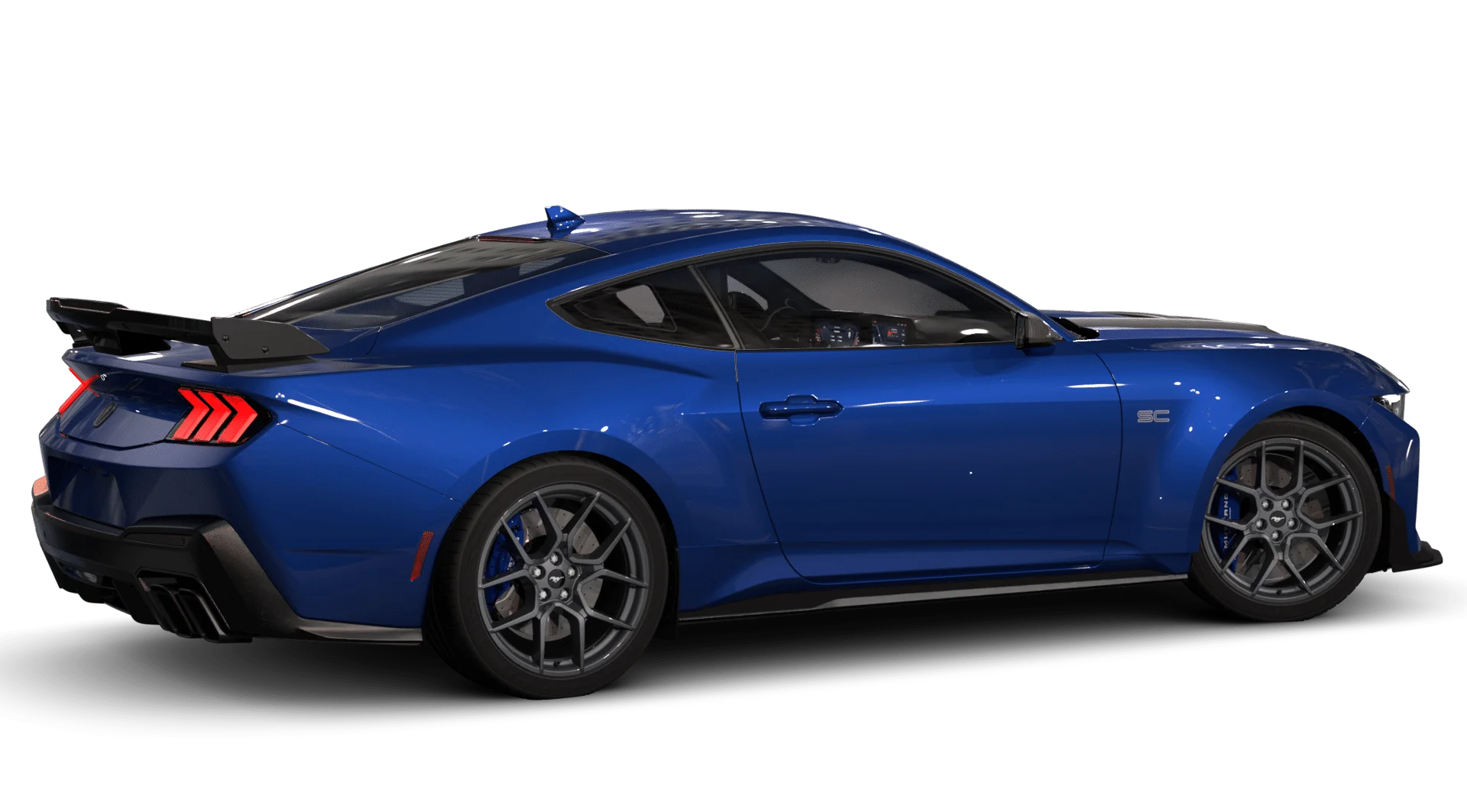 New 2026 Argon Blue Metallic Ford Dark Horse image 3