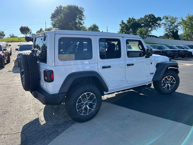 New 2026 Bright White Clear-Coat Exterior Paint Jeep Sport S image 6