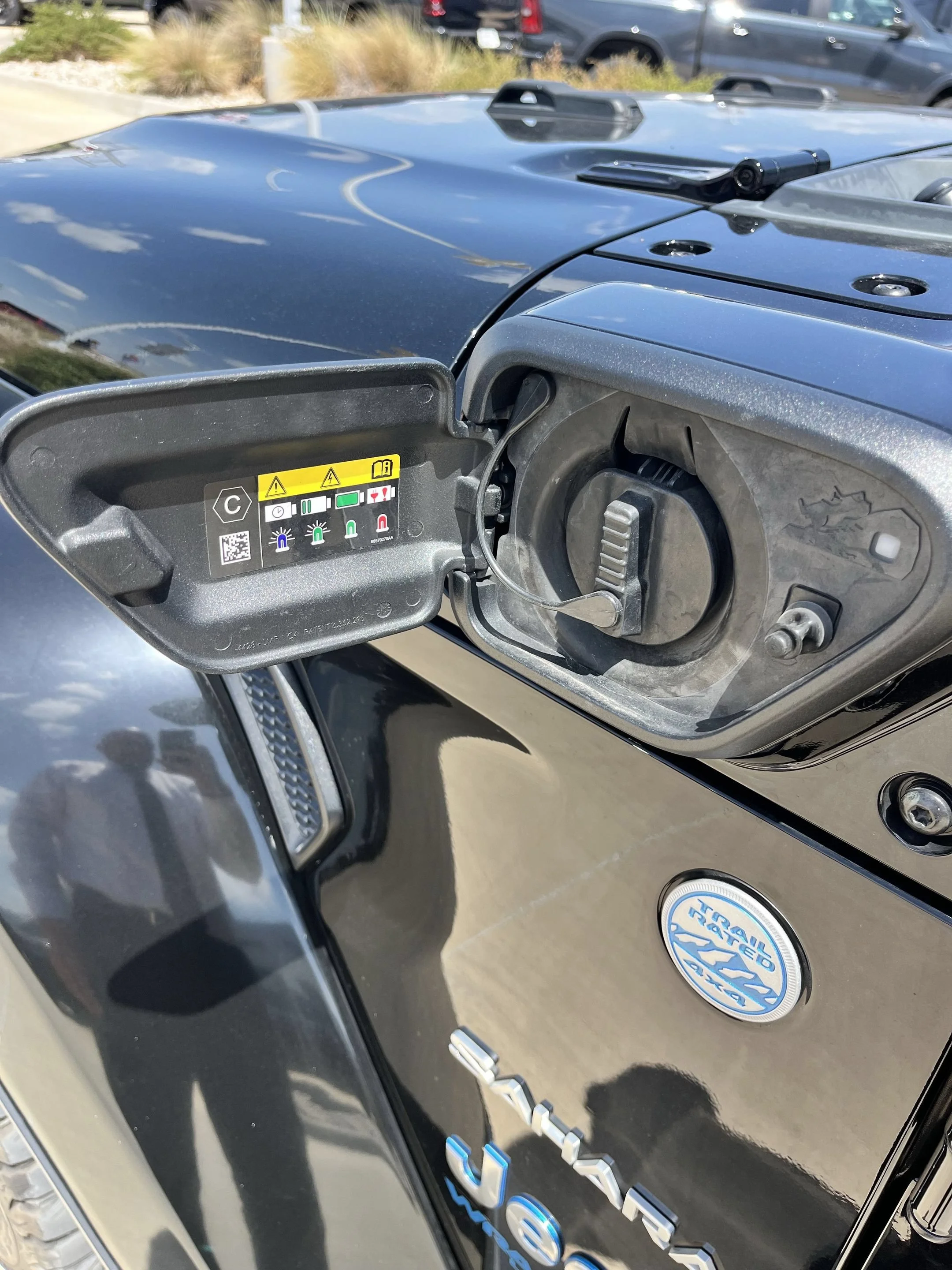 Used 2022 Black Jeep Unlimited Sahara 4xe image 29