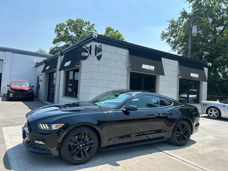 Used 2016 Black Ford EcoBoost Coupe 2D image 3