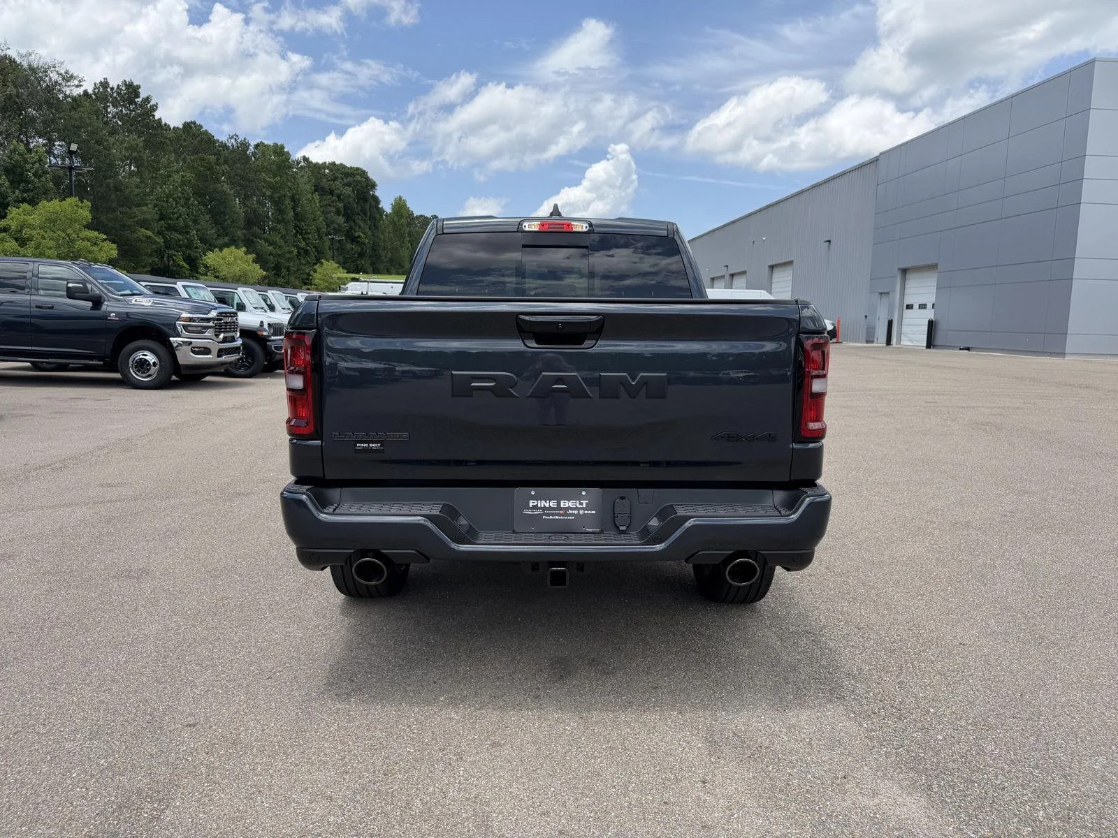 New 2026 Forged Blue Metallic Exterior Paint RAM Laramie image 5