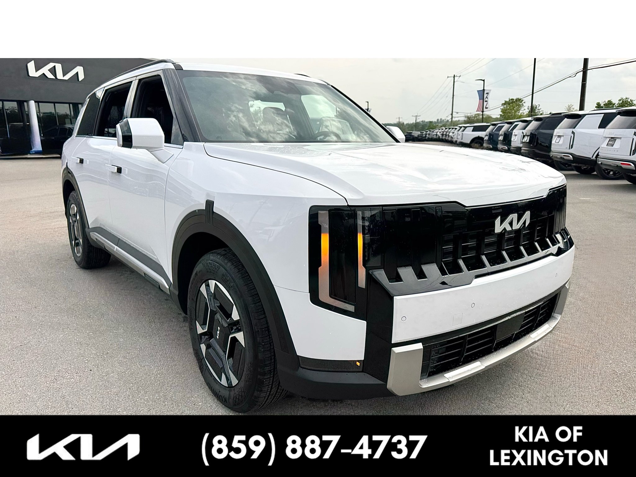 New 2027 Glacial White Pearl Kia EX image 1
