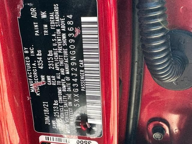 Used 2022 Red Kia EX image 24