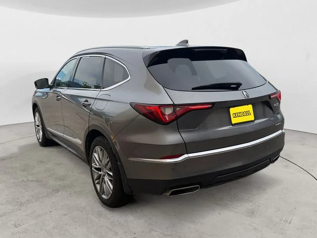 Used 2023 Liquid Carbon Metallic Acura Advance image 7