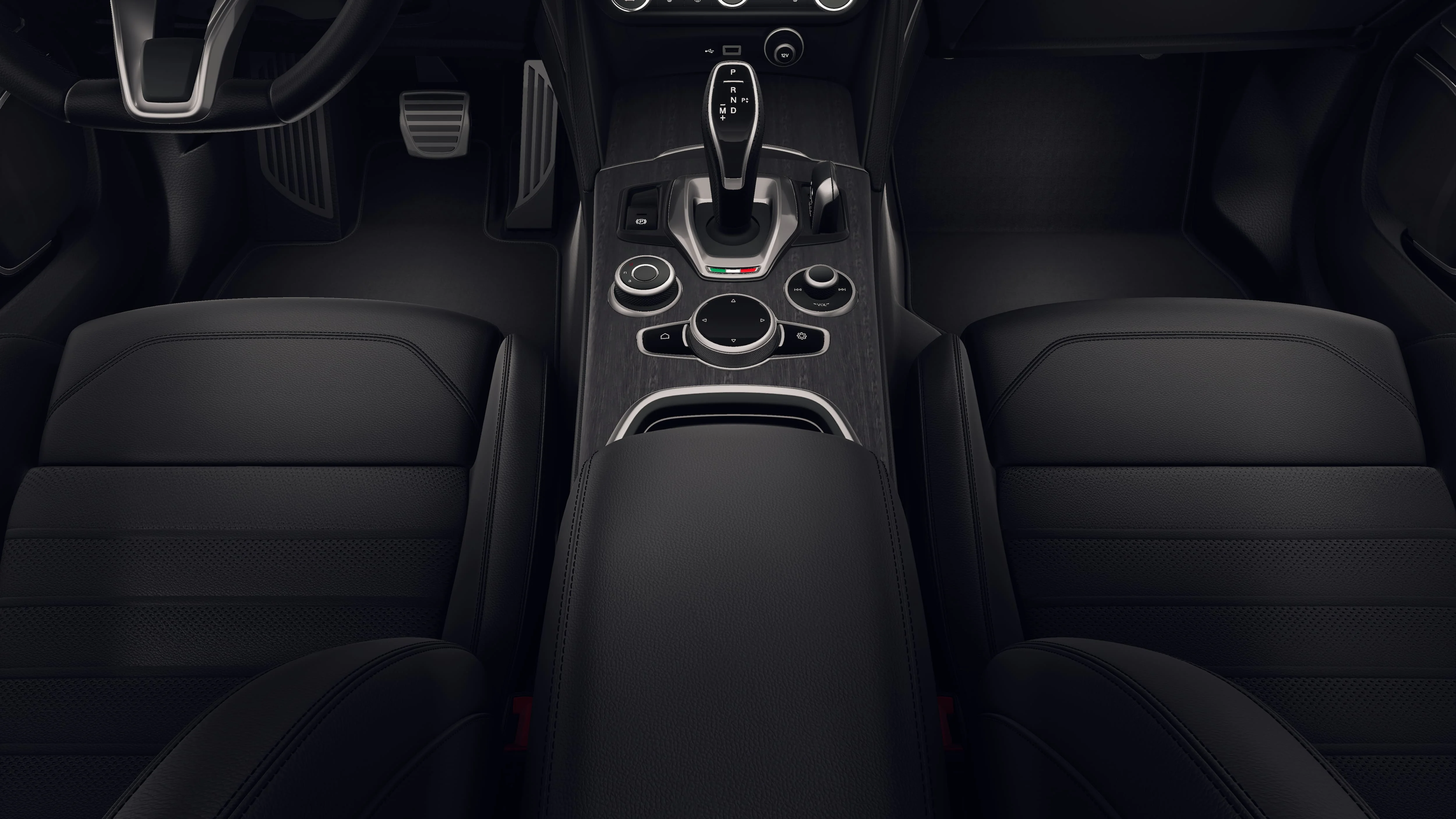 New 2026 Vulcano Black Metallic Exterior Paint Alfa Romeo  image 16