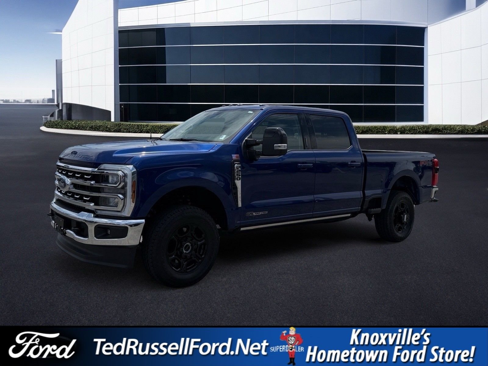 Used 2026 Blue Metallic Ford Lariat image 1